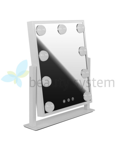 Illuminated Rotating LED Mirror HOLLYWOOD 2530-Z