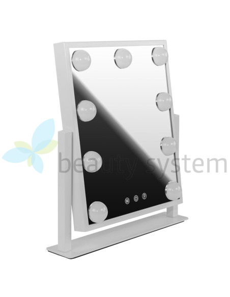 Illuminated Rotating LED Mirror HOLLYWOOD 2530-Z