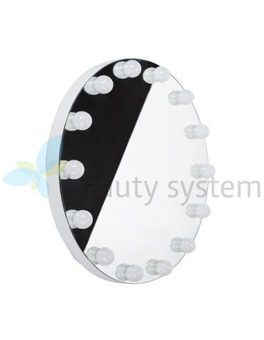 HOLLYWOOD LED Illuminated Mirror dia 70cm WA-70