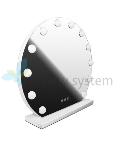 HOLLYWOOD LED Illuminated Mirror, dia 50cm NOAG5048