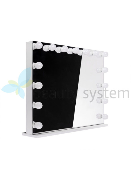 LED Illuminated HOLLYWOOD Mirror 100x80cm 10080Z