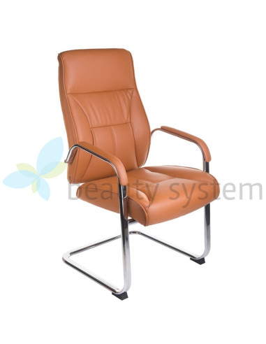 CorpoComfort BX-5085C Brown Conference Armchair