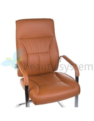 CorpoComfort BX-5085C Brown Conference Armchair