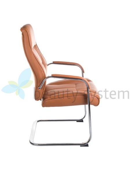 CorpoComfort BX-5085C Brown Conference Armchair