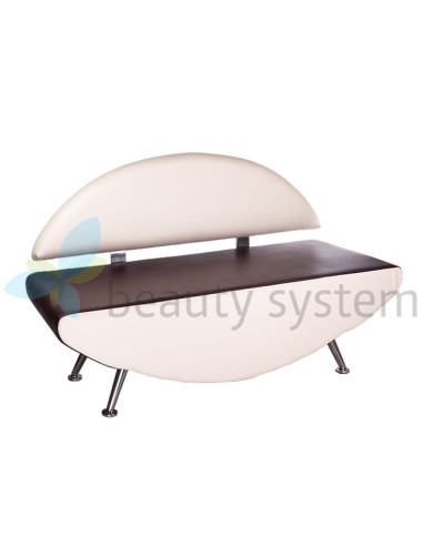 Waiting Room Sofa Carini BD-6710 cream-brown