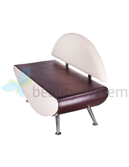Waiting Room Sofa Carini BD-6710 cream-brown