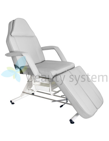 Beauty bed with trays BW-263 grey