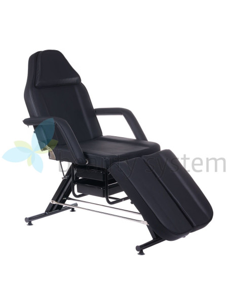 Black BW-263 Beauty bed with Trays