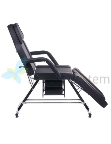 Black BW-263 Beauty bed with Trays