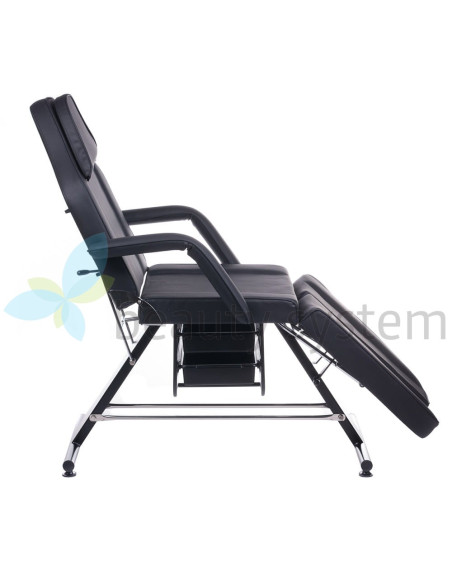 Black BW-263 Beauty bed with Trays