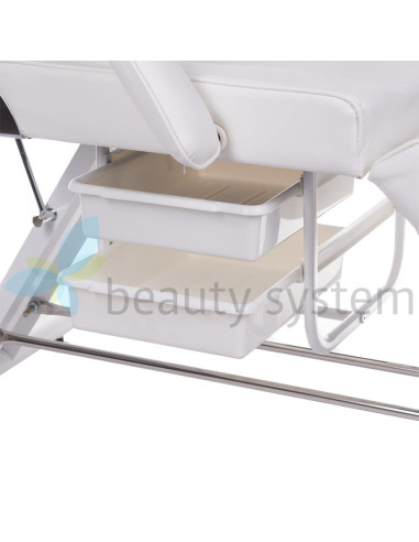 Beauty chair with trays BW-262A white
