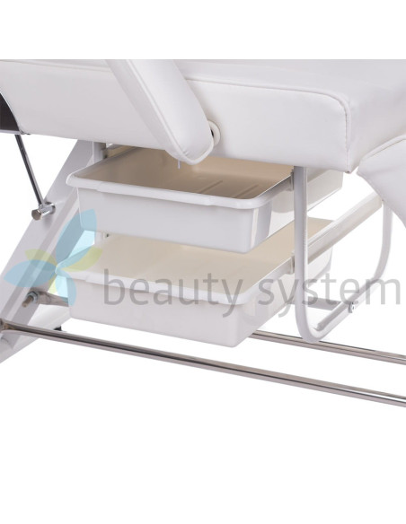 Beauty chair with trays BW-262A white