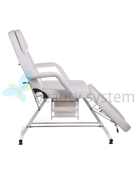 Beauty chair with trays BW-262A white