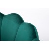 Hroove Salon Chair - Bottle Green Velour BFHR1414