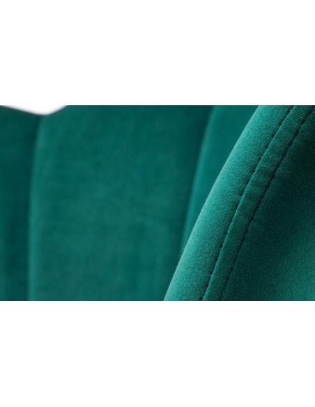 Hroove Salon Chair - Bottle Green Velour BFHR1414
