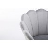 Hroove Salon Chair - Grey Velour BFHR1414