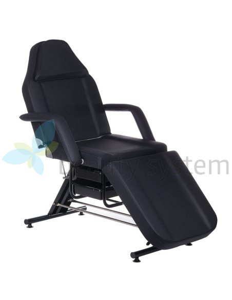 Beauty bed with trays BW-262A black