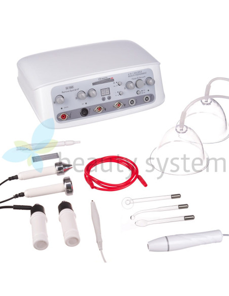 6in1 Sono + HF + Vacuum + Spray + Breast BR-1898 Gray