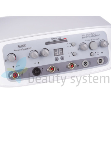 6in1 Sono + HF + Vacuum + Spray + Breast BR-1898 Gray