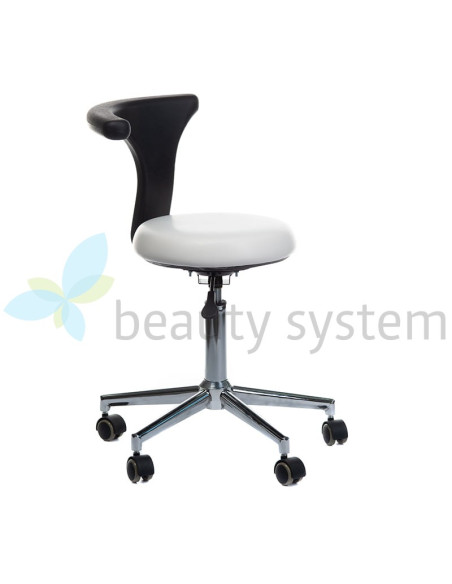 Medical Stool with Armrest BD-Y915 White