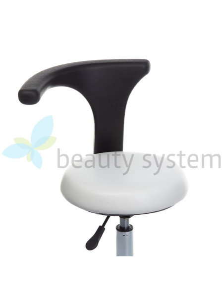 Medical Stool with Armrest BD-Y915 White