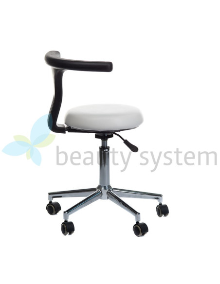 Medical Stool with Armrest BD-Y915 White