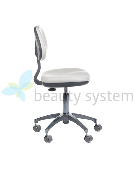 Medical Stool with Backrest BD-Y942 White