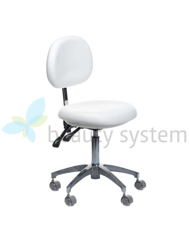Medical Stool with Backrest BD-Y941 White