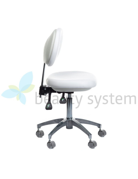 Medical Stool with Backrest BD-Y941 White