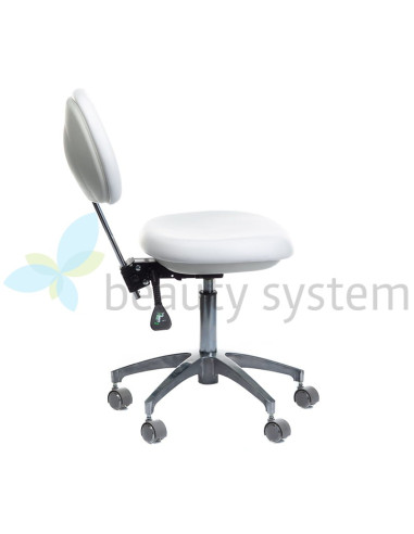 Medical Stool with Backrest BD-Y941 White