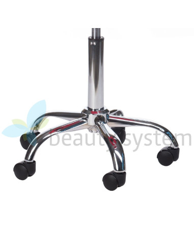 Cosmetic Stool with Backrest BH-7268 Red