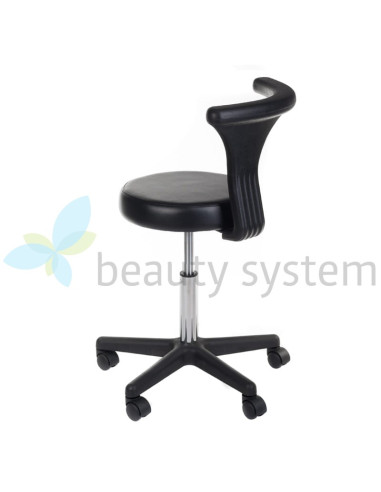 Medical Stool + Armrest NG-CH049 Black