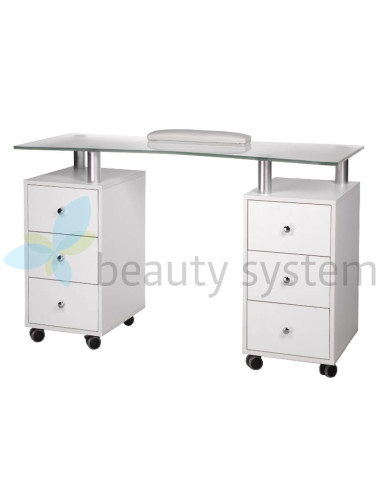 Manicure table BD-3425-1 WHITE