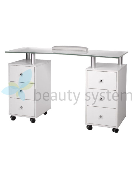 Manicure table BD-3425-1 WHITE