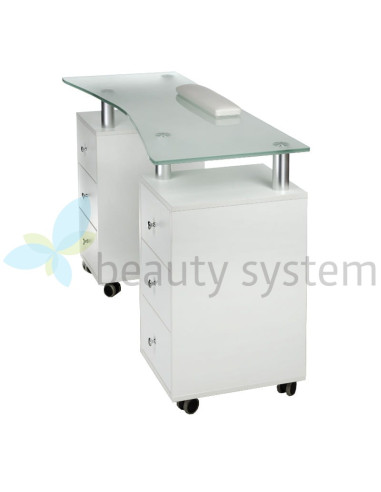 Manicure table BD-3425-1 WHITE