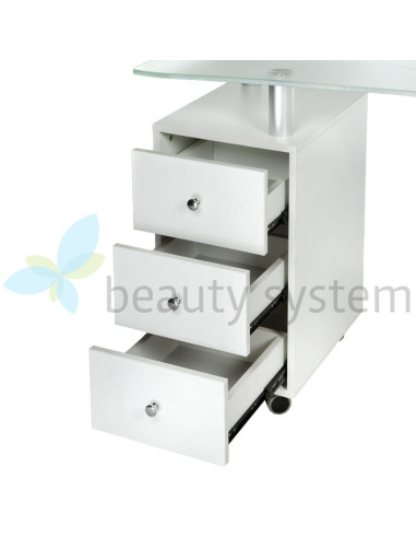 Manicure table BD-3425-1 WHITE