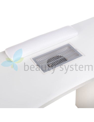Manicure table + dust collector BD-3425+P WHITE