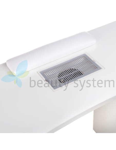 Manicure table + dust collector BD-3425+P WHITE