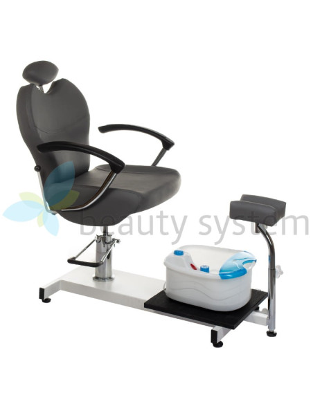 Pedicure Chair with Foot Massager BR-2301 Grey