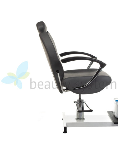 Pedicure Chair with Foot Massager BR-2301 Grey