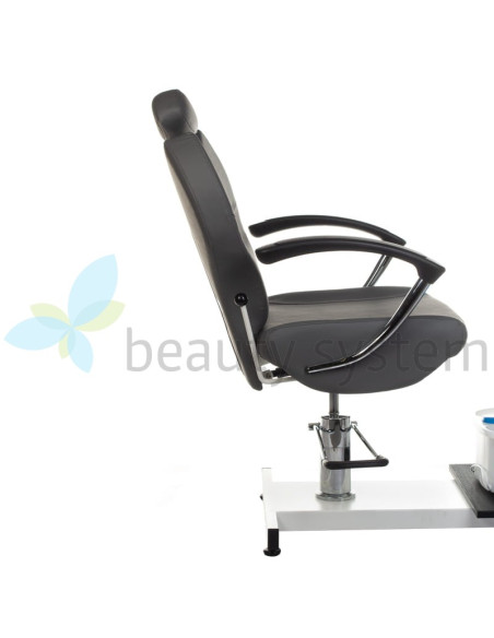 Pedicure Chair with Foot Massager BR-2301 Grey