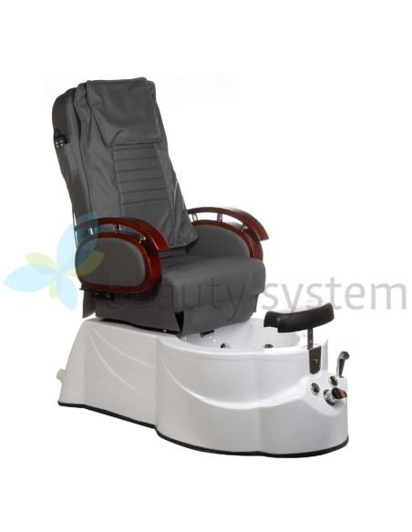 Pedicure chair with massage BR-3820D Grey