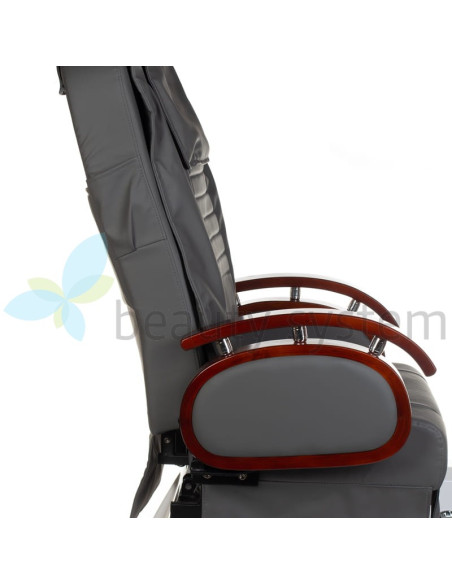 Pedicure chair with massage BR-3820D Grey