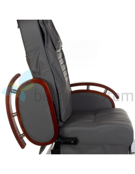 Pedicure chair with massage BR-3820D Grey