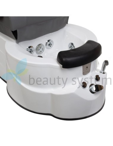 Pedicure chair with massage BR-3820D Grey