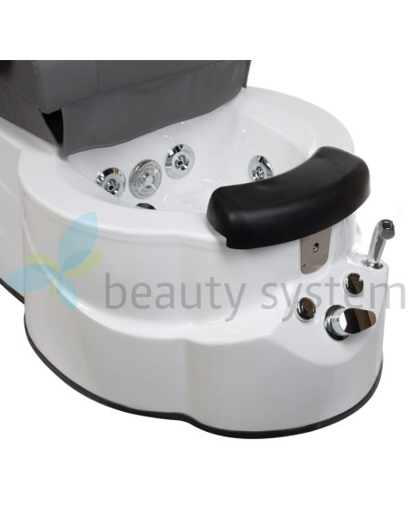 Pedicure chair with massage BR-3820D Grey