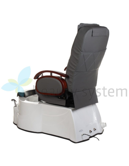 Pedicure chair with massage BR-3820D Grey