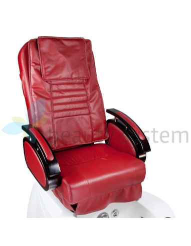Pedicure Chair with Massage BR-3820D Burgundy