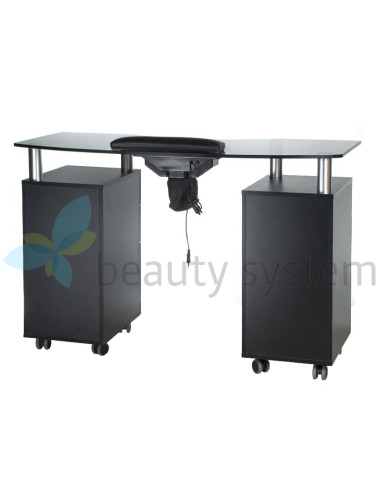 Manicure table + dust collector BD-3453+P BLACK