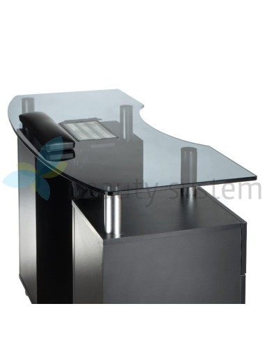 Manicure table + dust collector BD-3453+P BLACK
